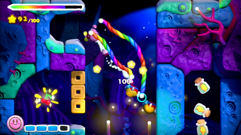 Illustration for article titled Kirby: Rainbow Curse Makes Me Want More Claymation-style Games